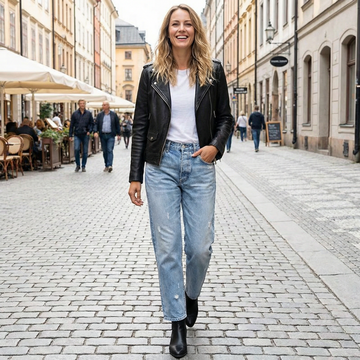 Danice™ | Jeans droits coupés