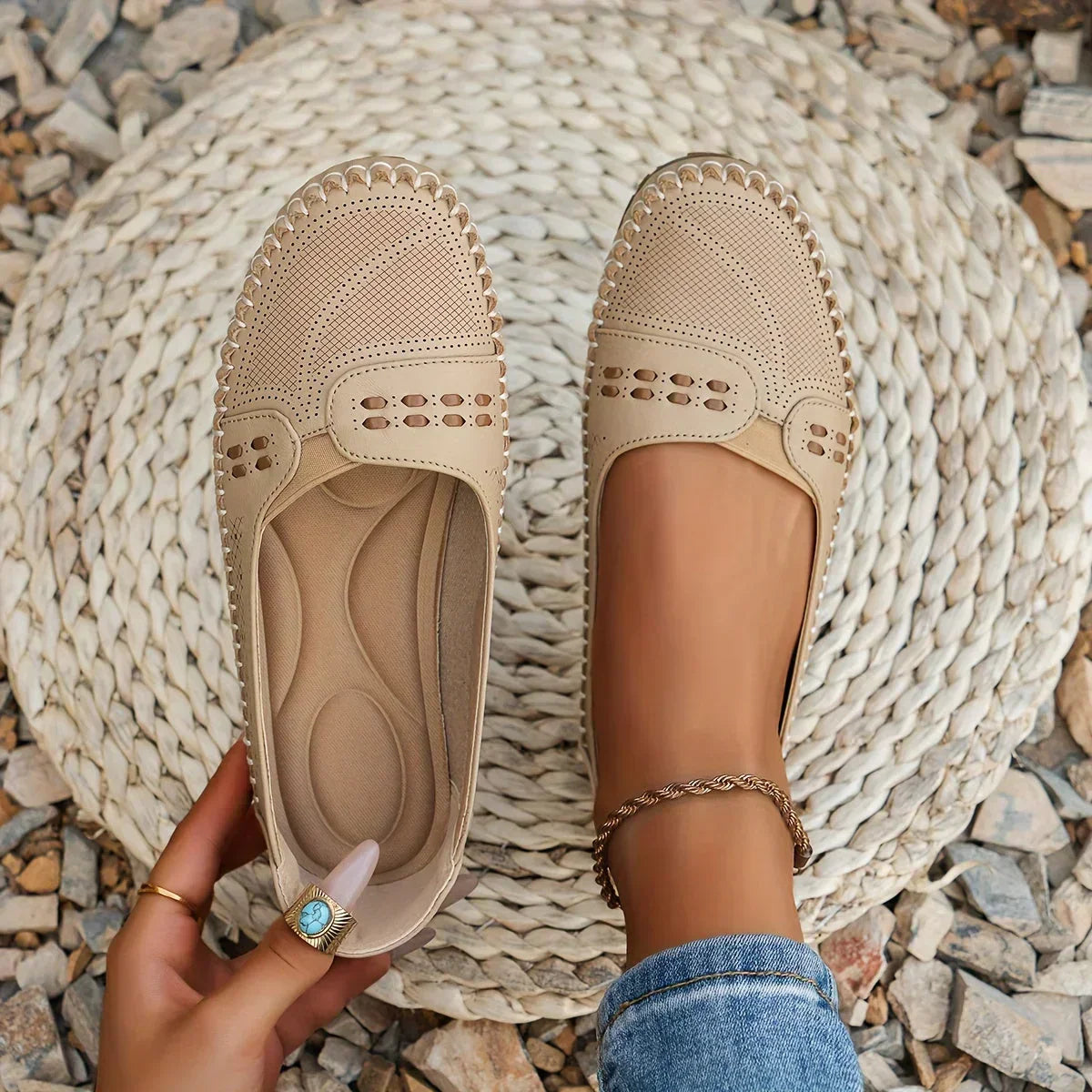 Filide - Ballerines en Cuir Doux