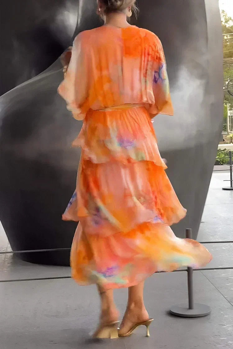 Casar – Robe élégante en georgette