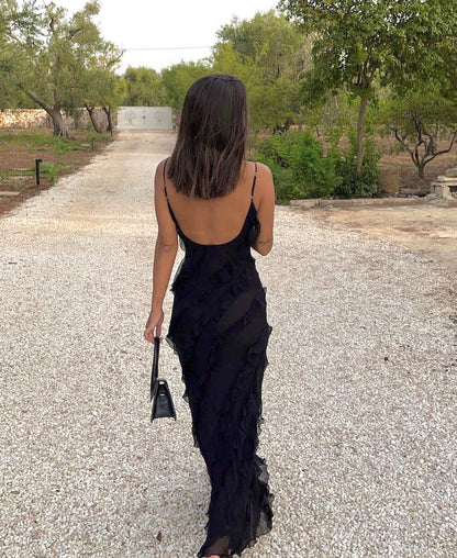 Aliza | Robe Maxi à Volants