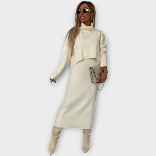 Ensemble Pull et Jupe Luxe Knit