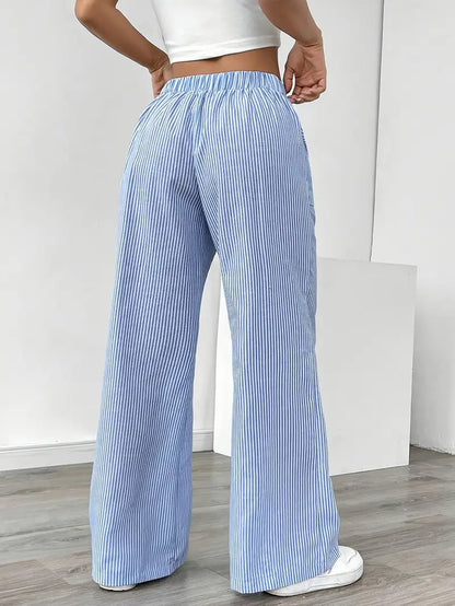 KARINA - PANTALONS RAYÉS ÉLÉGANTS