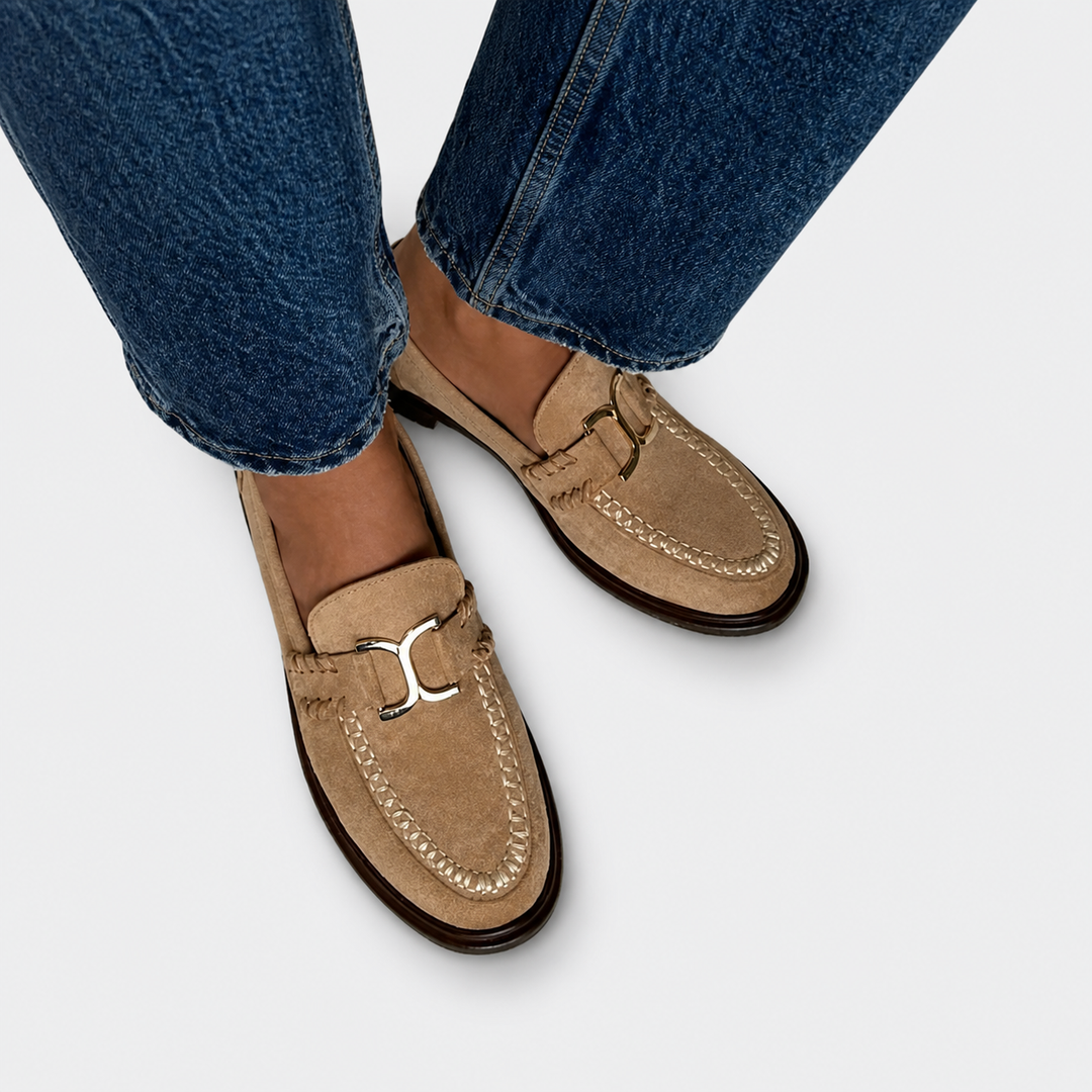 Amélie™ | Mocassins en Daim