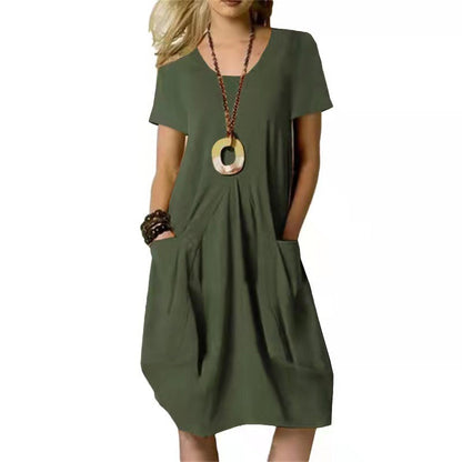 Antje - Robe femme jusqu'aux genoux