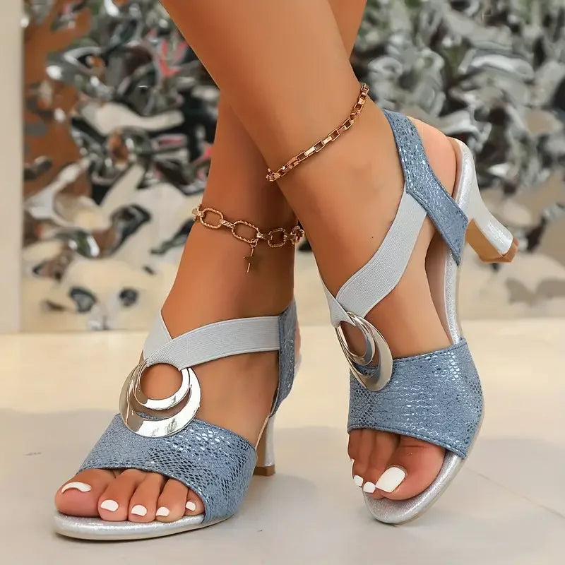 Ayindra - Sandale à Talon Haut Orthopédique
