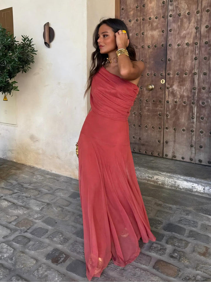 Camila | Robe Maxi en Maille Élégante
