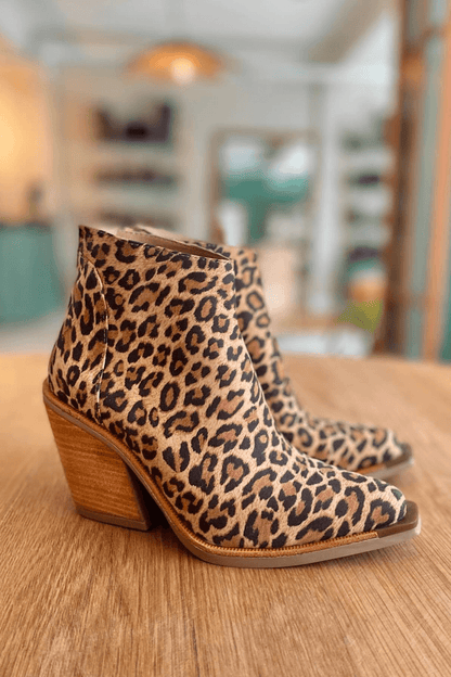 Lila® | Bottines à imprimé léopard