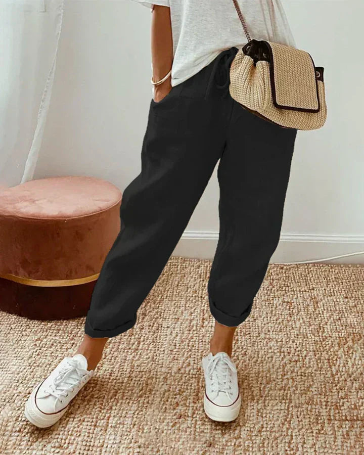 SABLE | PANTALONS RÉTRO CONFORTABLES