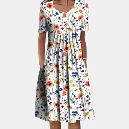 Gigi™ | Robe en Coton avec Couverture du Ventre
