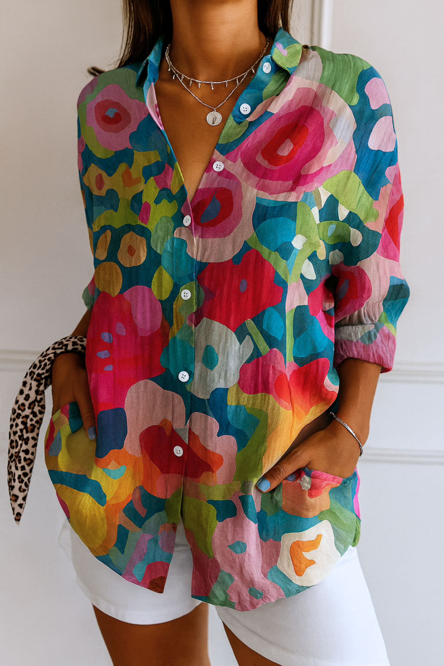 Astra | Blouse à Motif Coloré