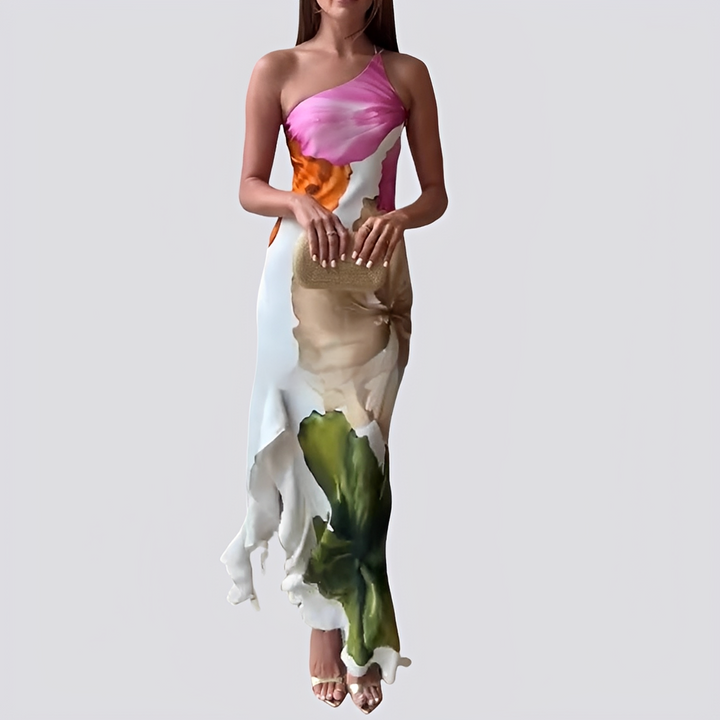 Dorothy - Robe maxi élégante à imprimé floral pour femmes