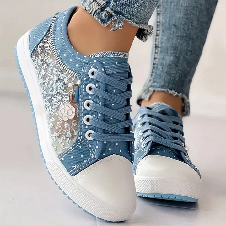 Elettra - Sneakers floreali leggeri