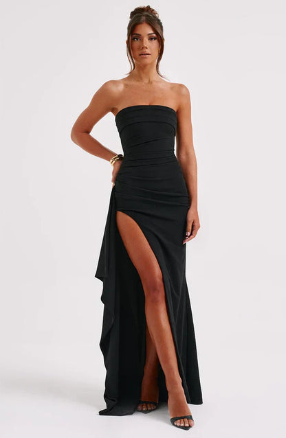 Stacy | Robe Maxi Off-the-Shoulder