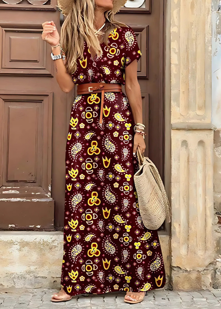 Vera - Élégant Robe Maxi Bohémien