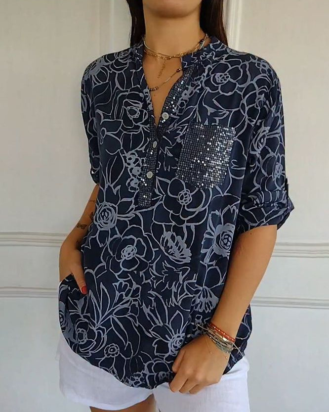 Camila | Blouse Élégante avec Poche