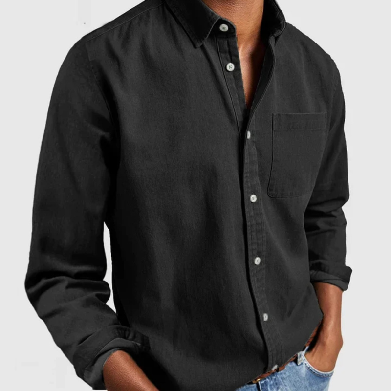 Alexander™ | Chemise en Denim Élégante