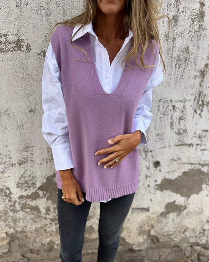 NUSA - Gilet en Maille Premium