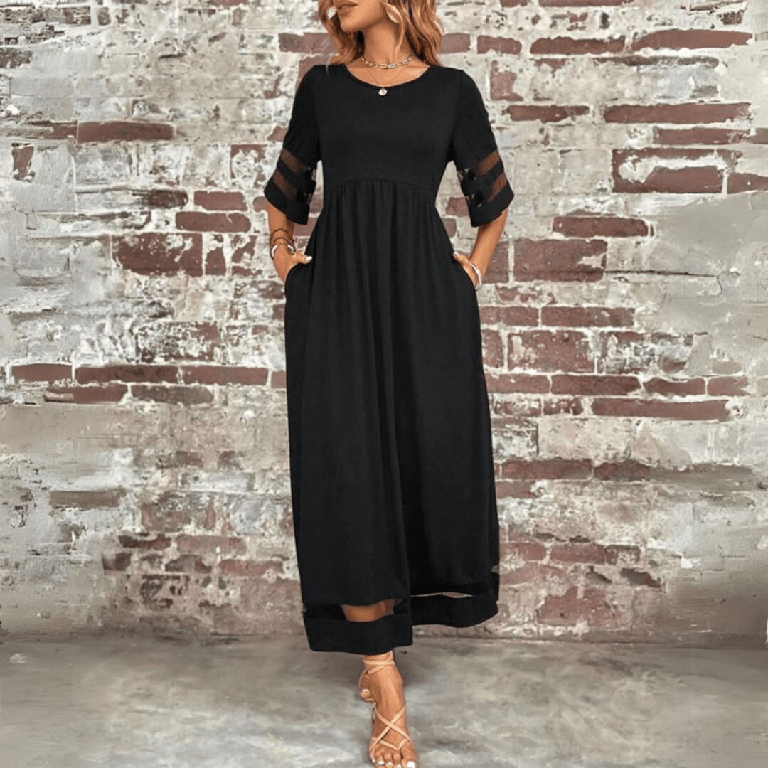 Zora | Robe Maxi Classique Élégante