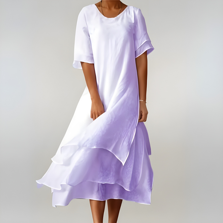 AGNÈS | ROBE LONGUE, LÉGÈRE ET ÉLÉGANTE
