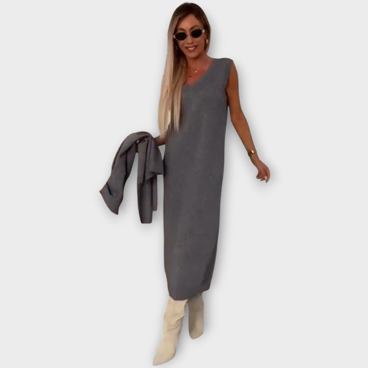 Ensemble Pull et Jupe Luxe Tricot
