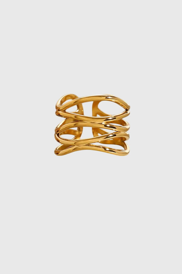 Catalina | Bague en Acier Inoxydable Élégante