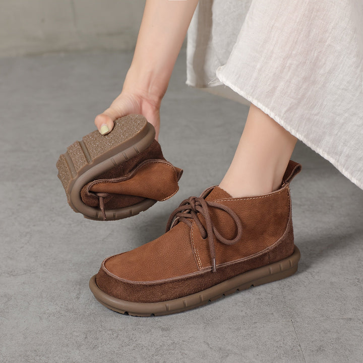 Clara - Bottines en Cuir Souple