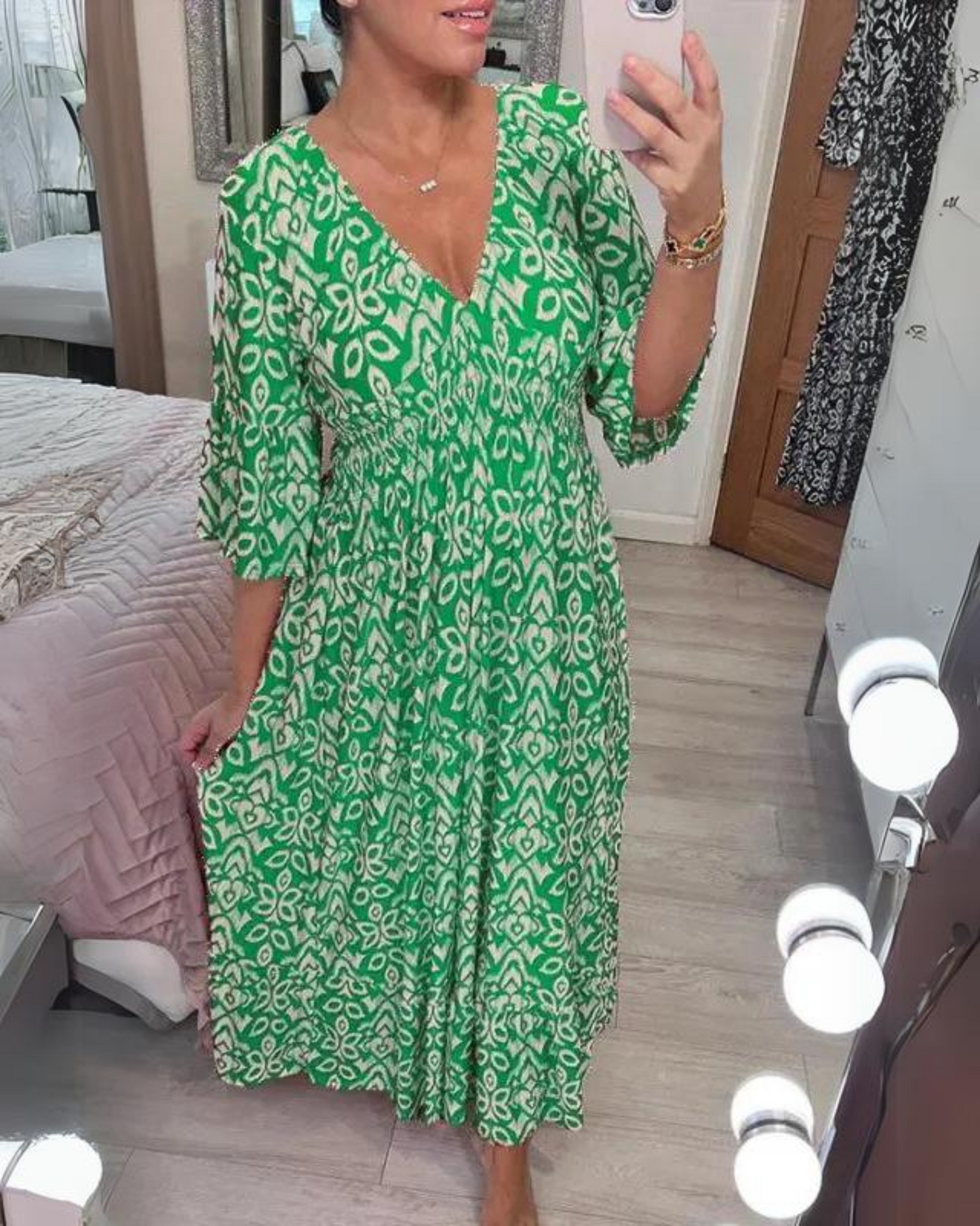 AIRE - Robe Boho Élastique
