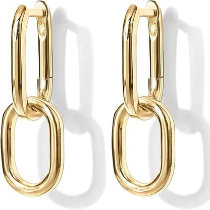 Boucles d'oreilles en forme de goutte | Or