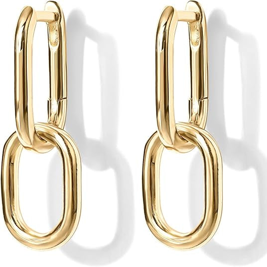 Boucles d'oreilles en forme de goutte | Or