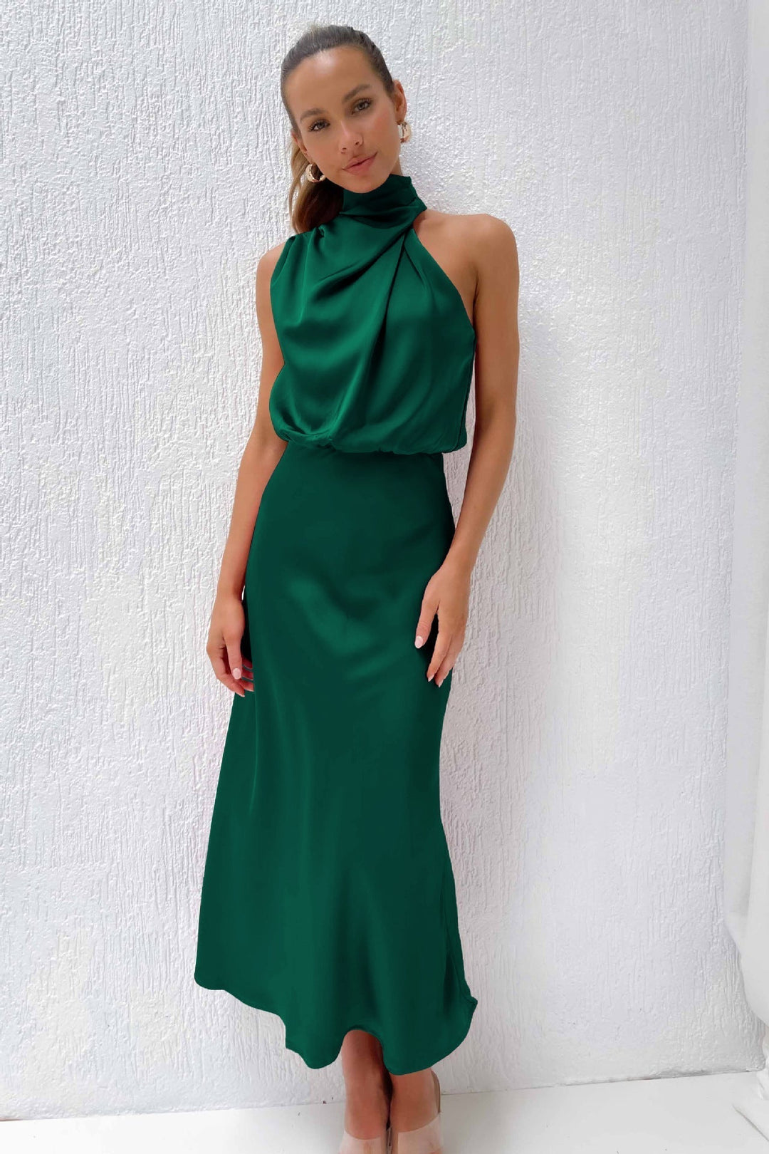 Violet | Robe Drapée Sahara