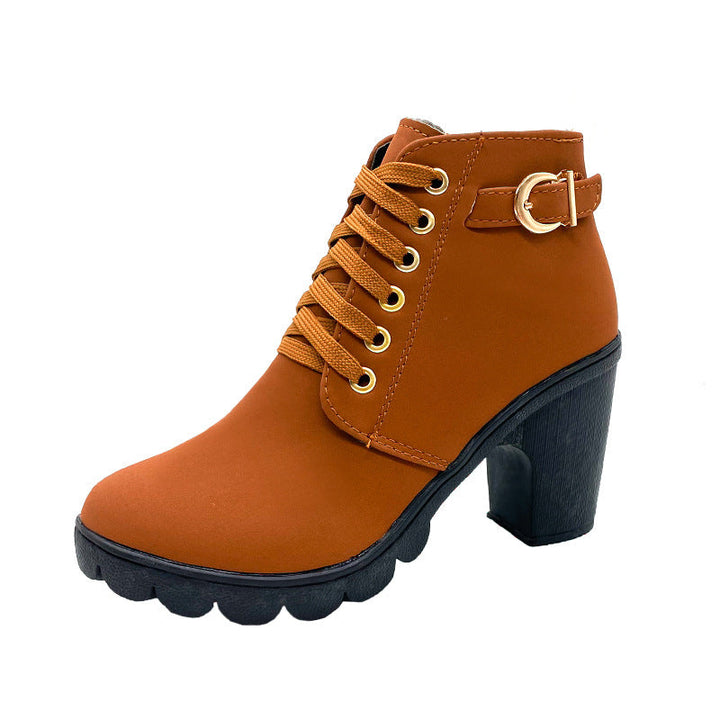 Bottines à Talons Chunky pour Femme
