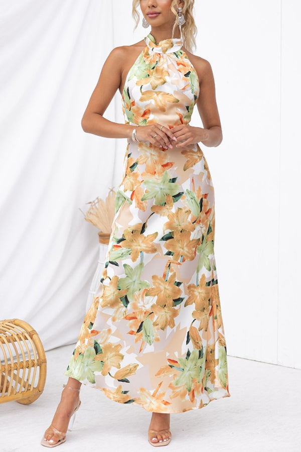 Cassidy | Robe Maxi Florale Élégante