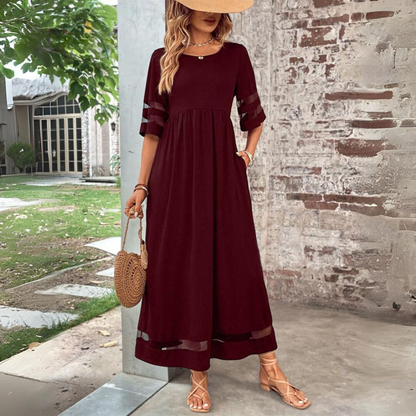 Cerelia | Robe midi flatteuse et lissante pour le ventre