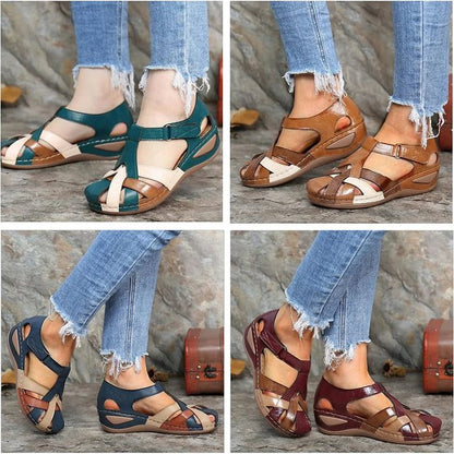 Vera - Sandale à Talon Wedge et Coussin