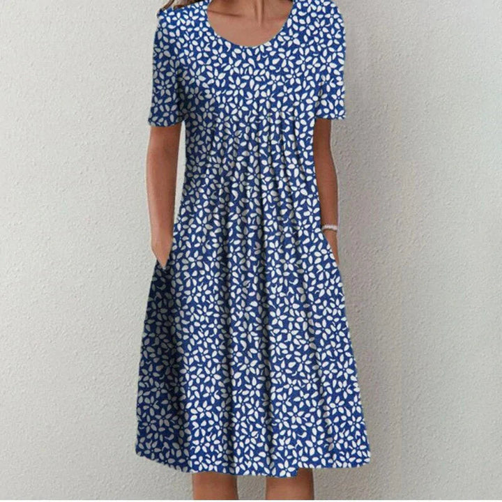 Emma - Robe Élégante en Coton