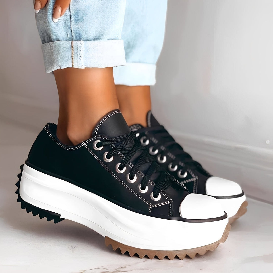 Caitlyn - Chaussures élégantes à semelle épaisse pour femme