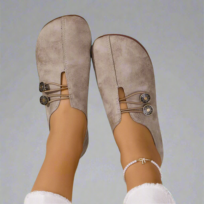 Kreszentia | Mocassins en doux daim de chèvre de haute qualité