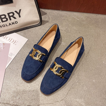 Alice - Classiques, mocassins en daim pour femme