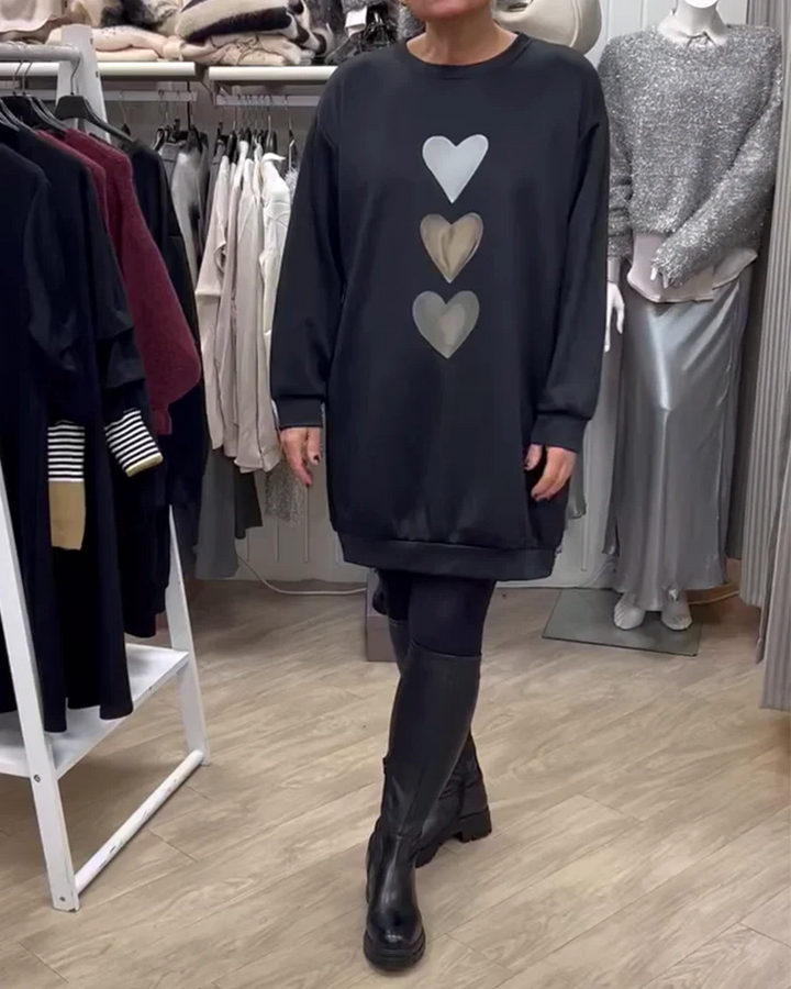 SIANORE - PULL À COEUR STYLÉ