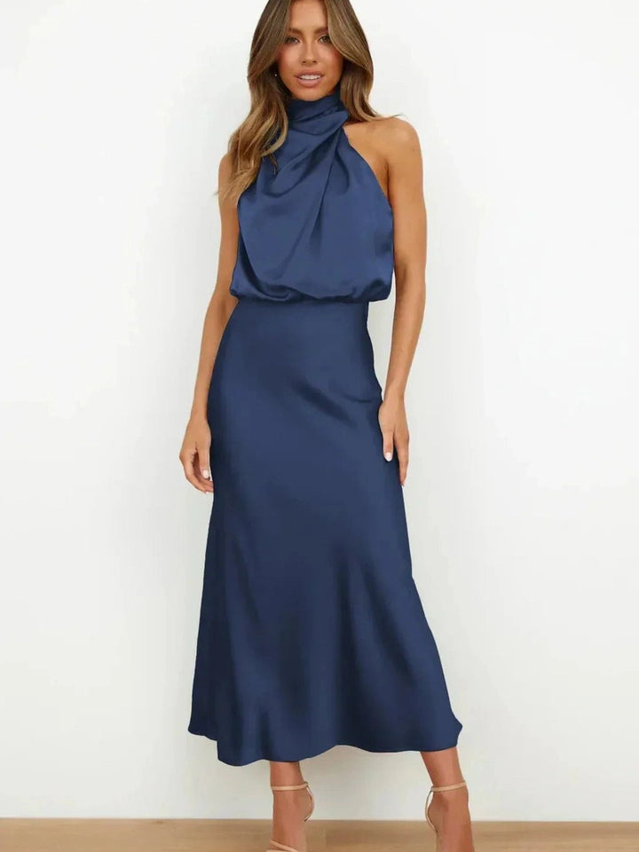 Robe en Soie Élégante Grace