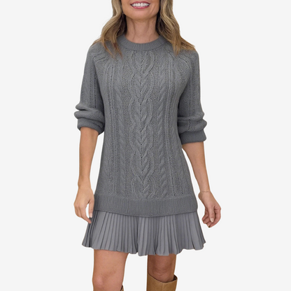 Chiara - Robe en Maille Col Rond