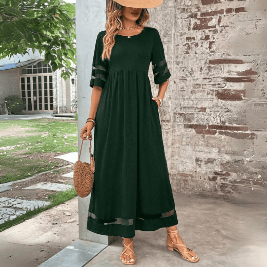 Zora | Robe Maxi Classique Élégante