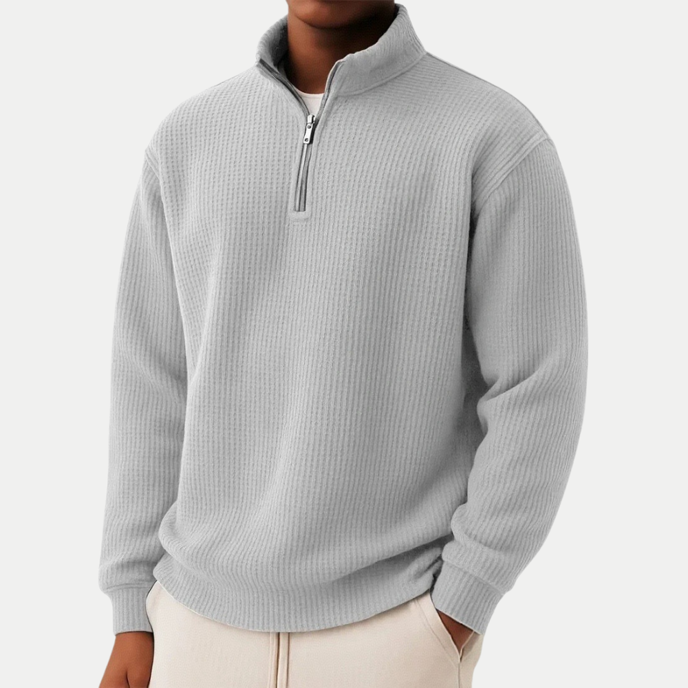 Dean™ | Pull zippé avec confort quotidien et style intemporel