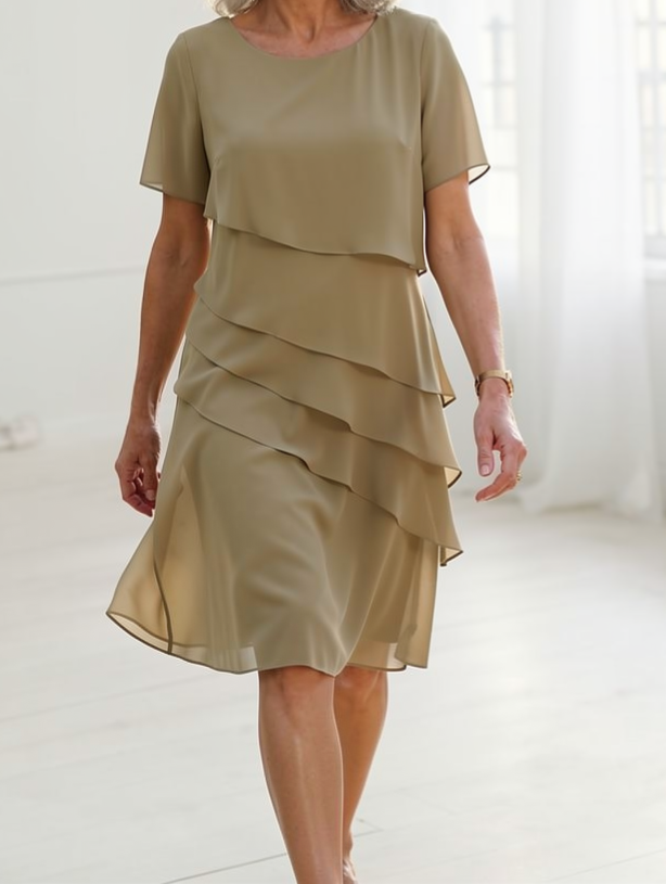 Linda | Robe Élégante et Confortable avec Volants