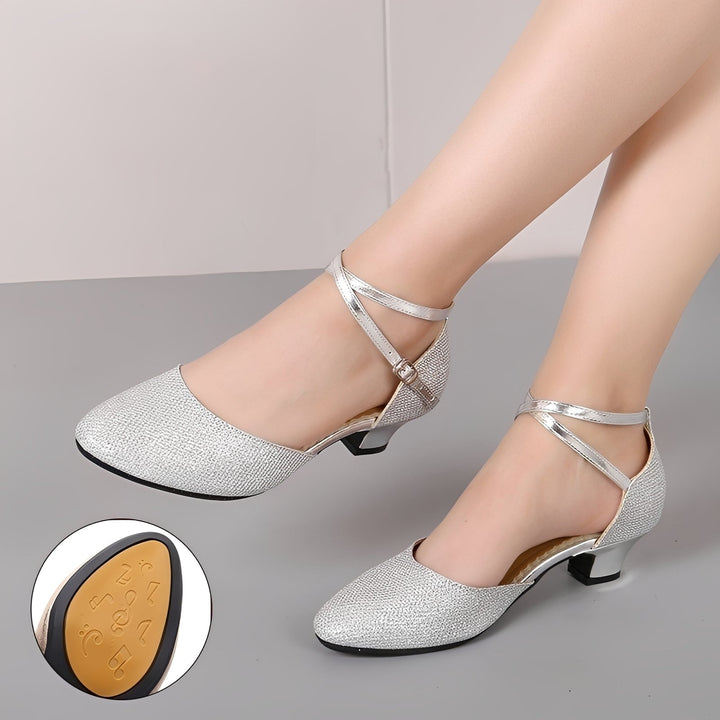Carrie - Sandales Brillantes Élégantes pour Femmes