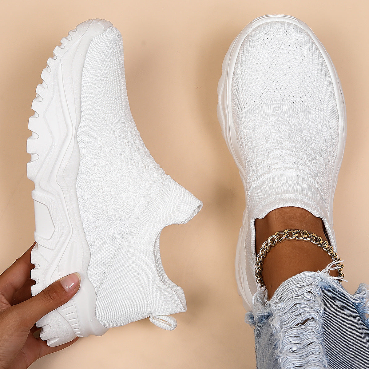 Helena - Chaussures Flyknit confortables pour femme