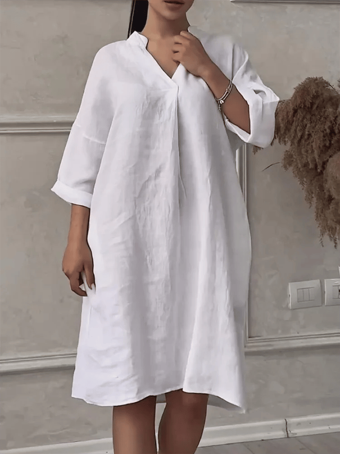 Aeris™ - Robe à Col en V Sans Effort