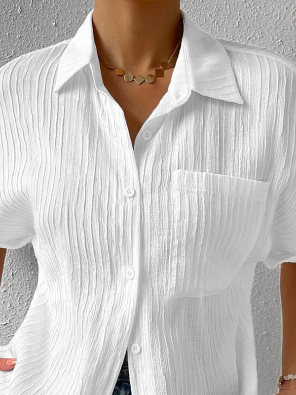 BLOUSE CLASSIQUE À COL ZAHINA