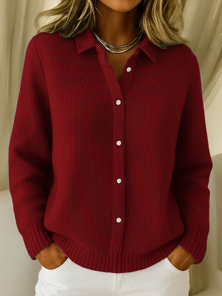 Chamy™ | Cardigan Classique Tricoté avec Boutons