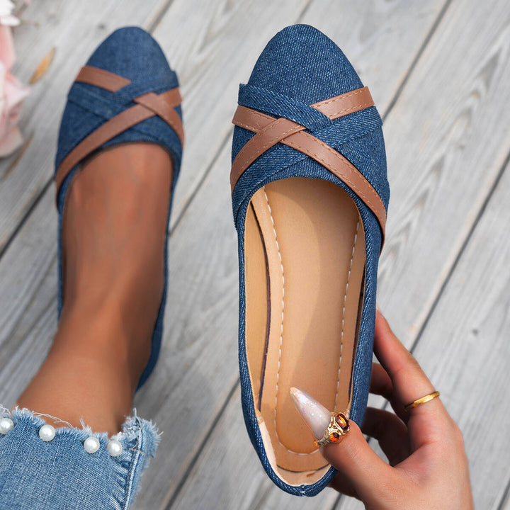 Edvige - Sandales en Denim Chic